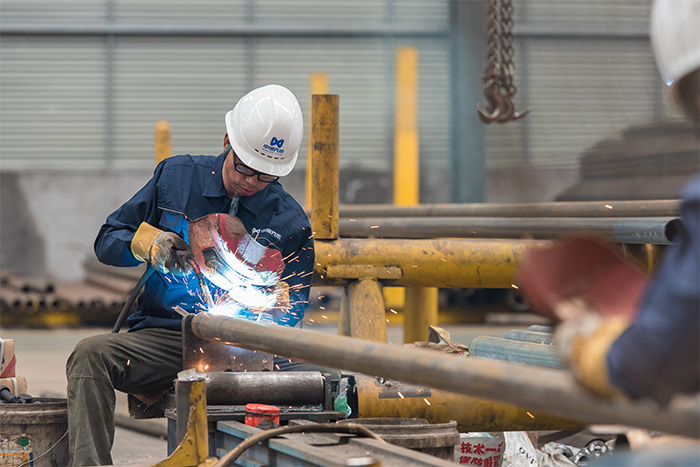 新郑网架焊接车间